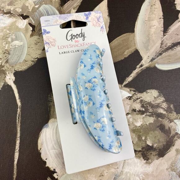 NWT Loveshackfancy & Goody Large Claw Clip in Everblooming Rosettes. - Picture 2 of 13